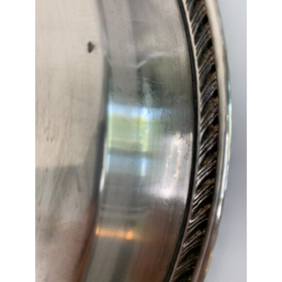 VTG 50s William Rogers 171 Silver Plate Etched Serving Tray 12.5" 8821 - Picture 6 of 9